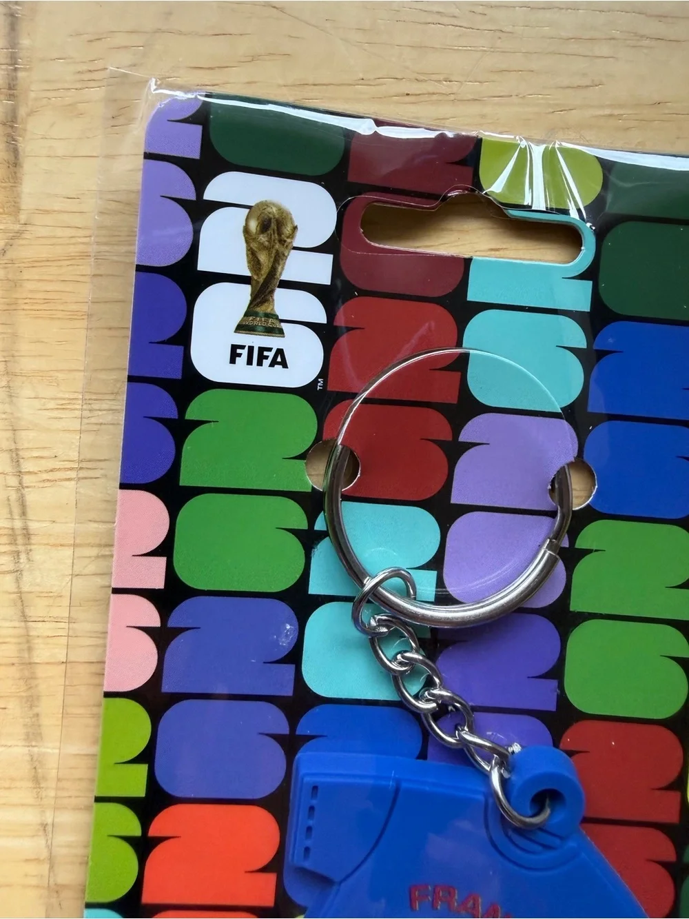🇫🇷⚽ FIFA World Cup 2026™ France Jersey Keychain – Official ⚽🇫🇷